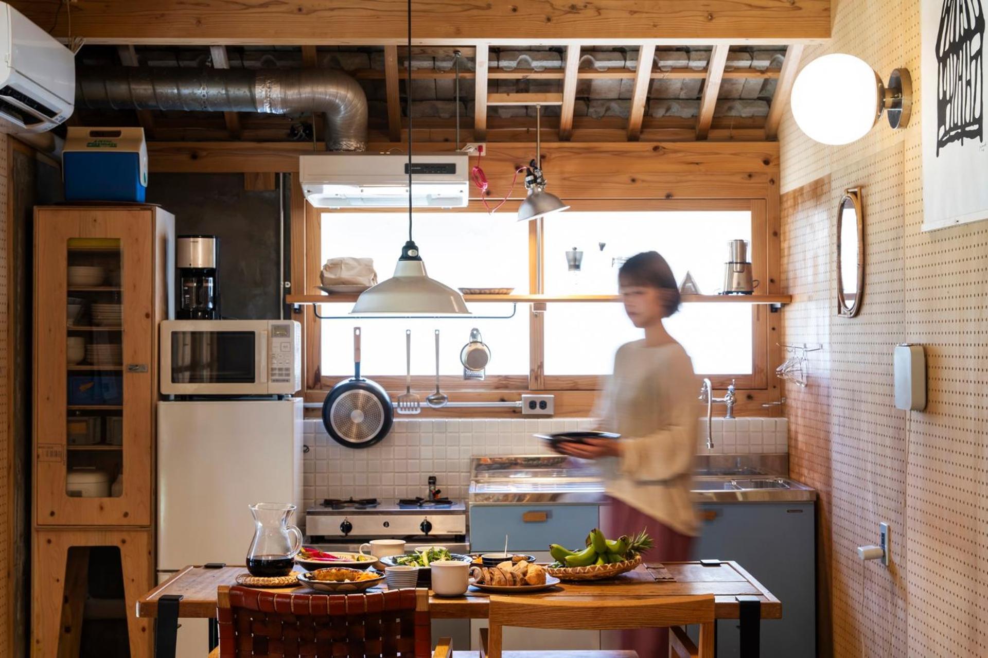 フクギに囲まれた家 さばんぎ沖縄古民家 Savangi Okinawan Designed Folk House ناكيجين المظهر الخارجي الصورة